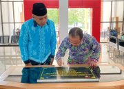 Hadiah terakhir Bupati Sapuan di akhir Jabatan meresmikan Gedung Perpustakan
