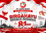 Management & Karyawan/i PT AGRO MUKO Mengucapkan Dirgahayu Republik Indonesia ke 81 tahun