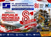 PT. GRANDPRIMA ANDALAN BRAHMARGA Ucapkan Dirgahayu Republik Indonesia ke-81
