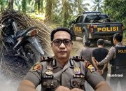 Motor Ditemukan Tertutup Pelepah Sawit di Kebun. 1 Terduga Pelaku Inisial M Diamankan