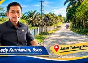 Dedy Ajak PT Agro dan SAP Berkontribusi Bantu Perbaikan Jalan Talang Medan
